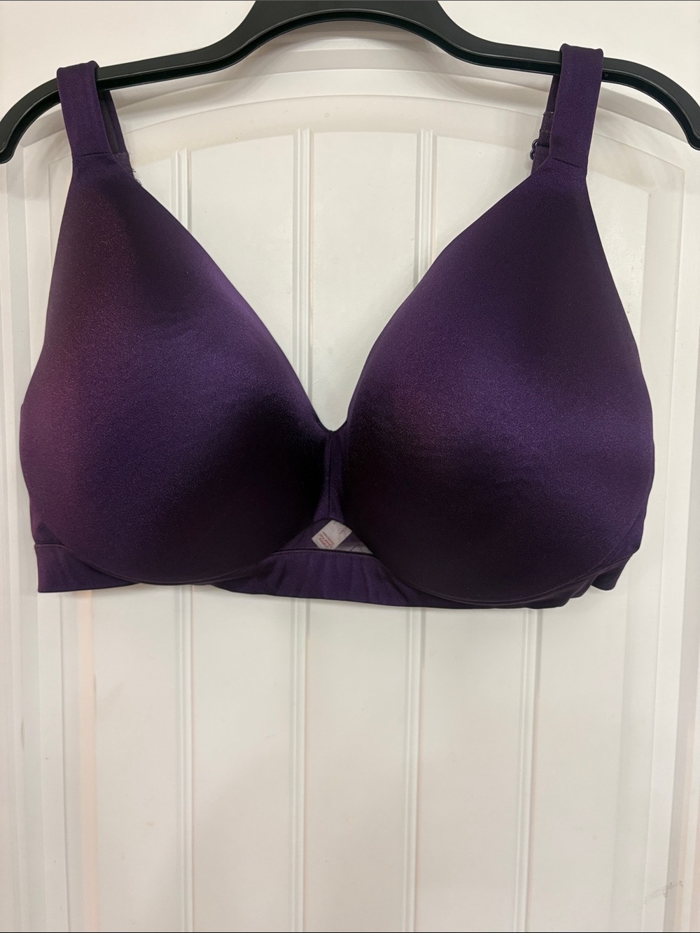 Cacique Deep Purple Seamless Wireless T-Shirt Bra